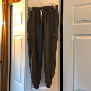 Dark Gray Joggers XS